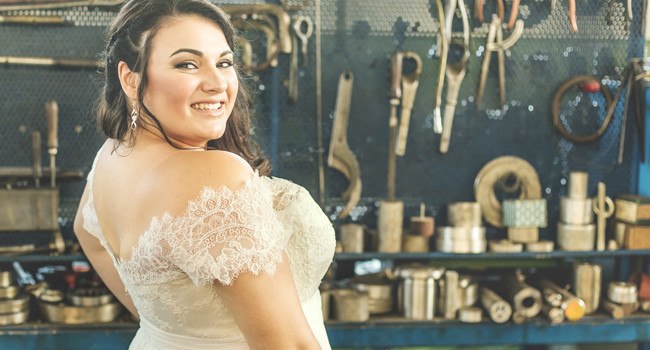 abito sposa curvy