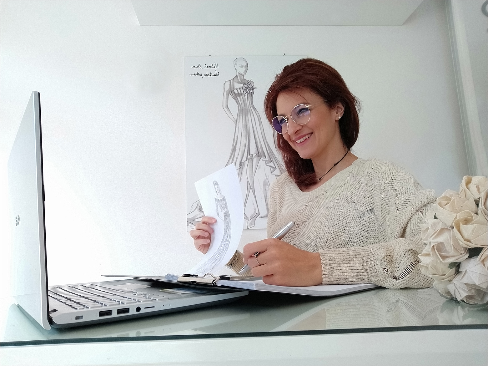 stilista abiti da sposa sartoriali - Cristina Invidia  